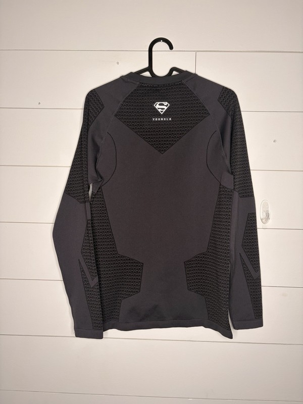 Young La Superman Compression T-Shirt Black, S Large YoungLA RARE SOLD OUT NWOT! gallery