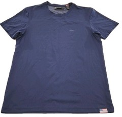 GORUCK Mens American Training T-Shirt Navy Blue Crew Neck Performance Large EUC