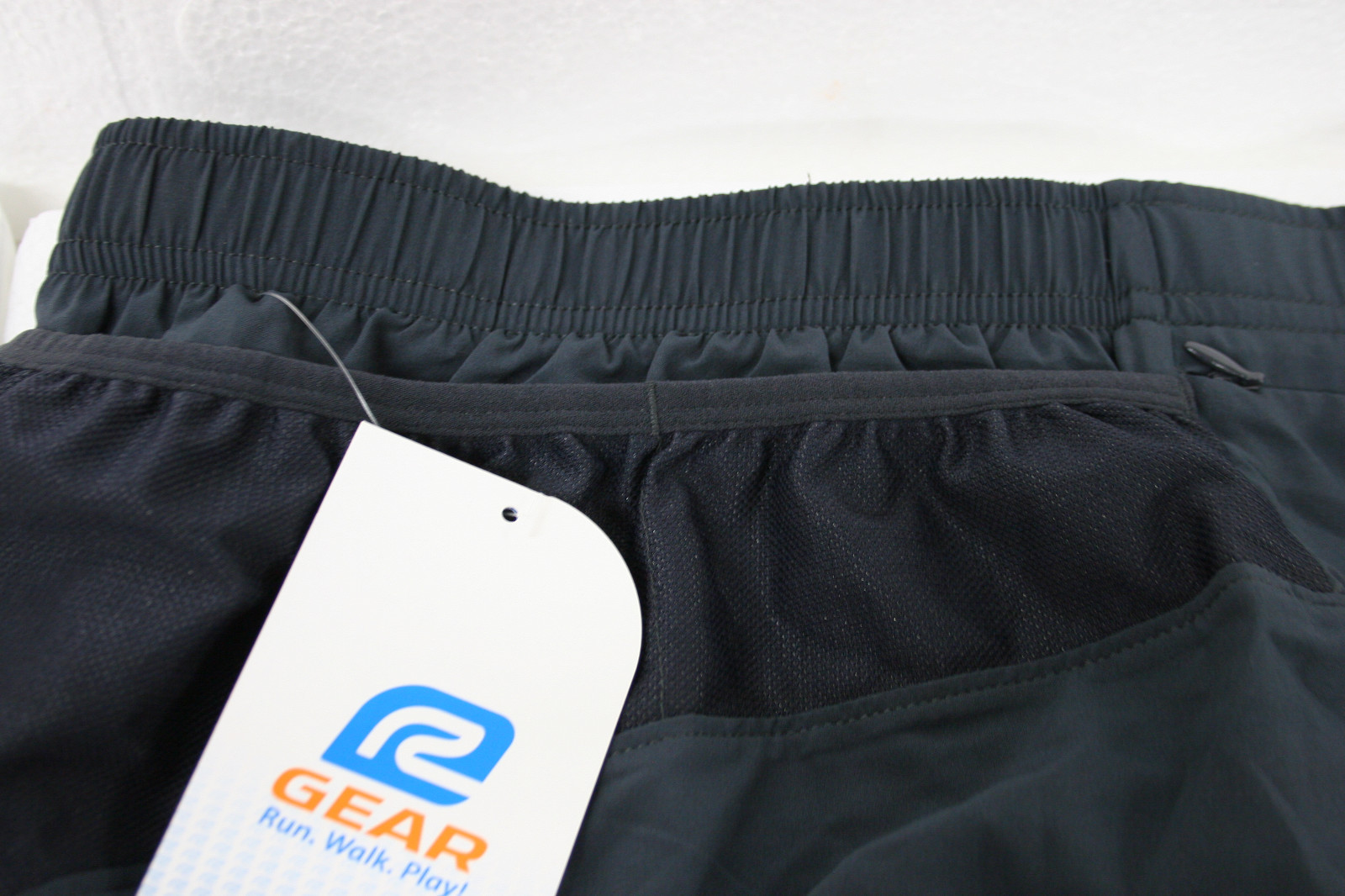 Road Runner Sports Mens R-Gear Your Long Run 3" Shorts DARK GREY SIze 2XL gallery