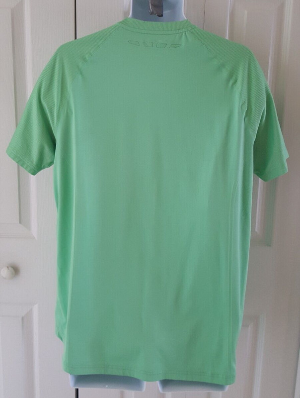 Nike Roger Federer "RF" Tennis Polo Shirt L, Light Green gallery