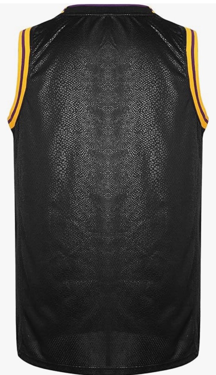 A2A Blank Basketball Jersey Men's Mesh Athletic Sports Snakeskin XL gallery