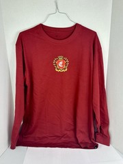 Ethika Long Sleeve Shirt Men’s Large Red