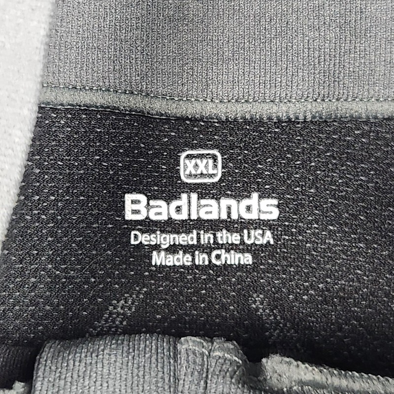 Badlands Pullover Mens XXL Gray Long Sleeve 1/4 Zip Base Layer Hunting Shirt gallery