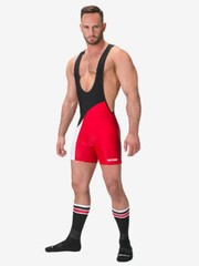 Barcode Berlin Luckenwalde Singlet (Petrol,Black Red & White)