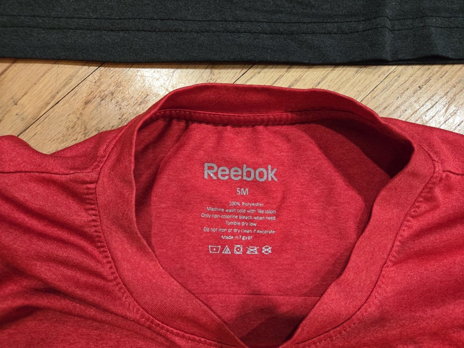 Lot 3 Reebok Men’s Short Sleeve Activewear T-Shirt Blue/red/black Size Small S gallery