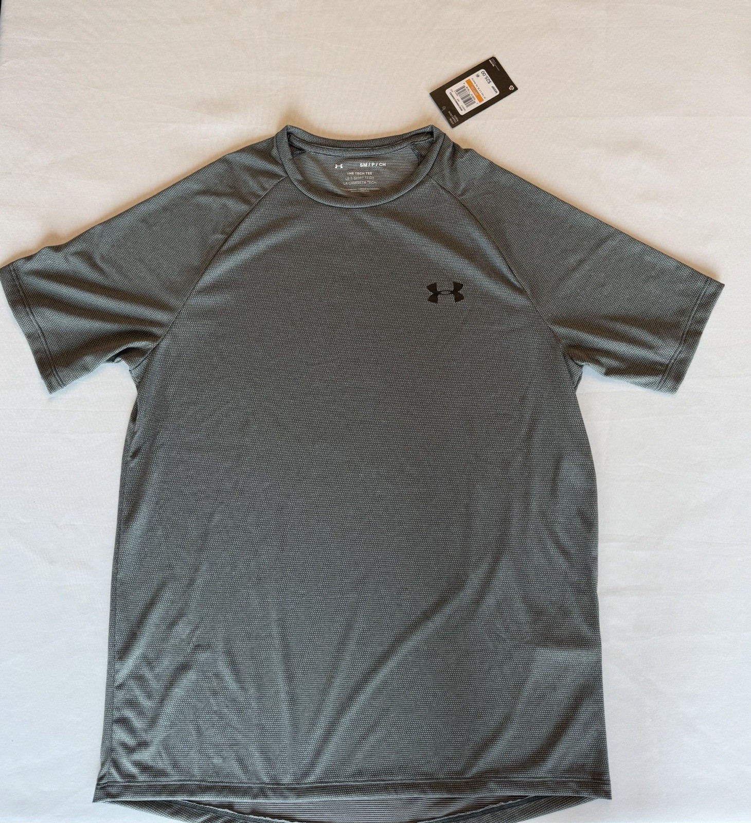 Men’s Size S Under Armor Grey The Tech T Shirt New With Tags gallery