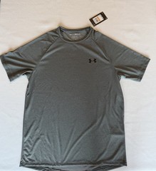 Men’s Size S Under Armor Grey The Tech T Shirt New With Tags