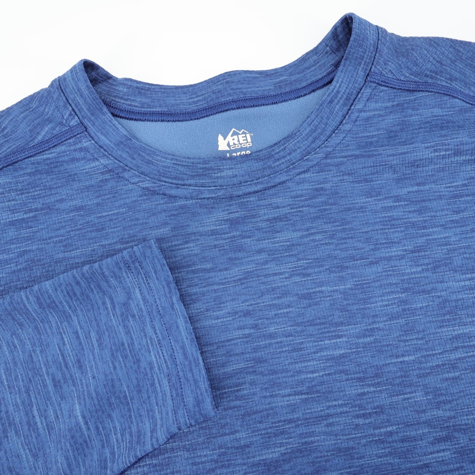 REI Co-op Long Sleeve Performance Base Layer Shirt Blue Mens Large gallery