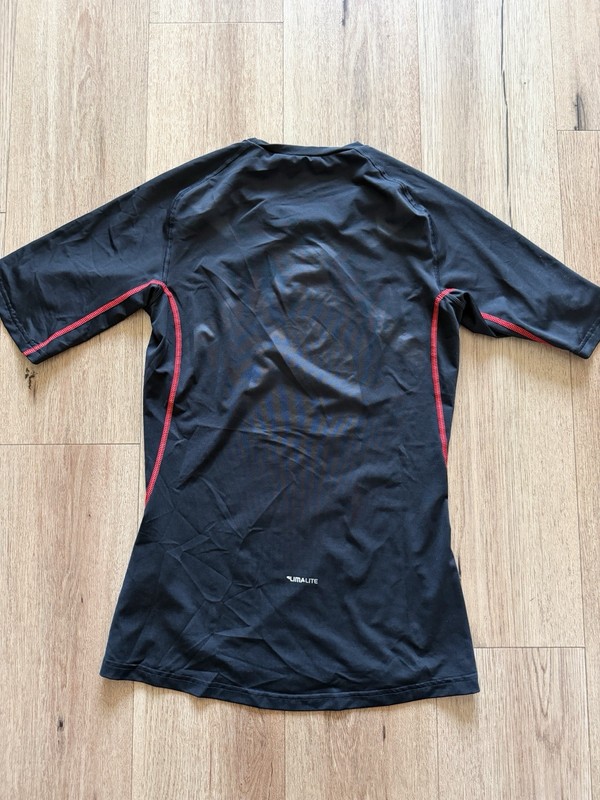 Adidas Techfit Men Soccer Compression Black M Football Gym Running gallery