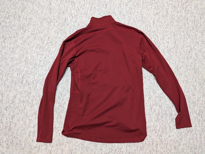 ARCTERYX baselayer RHO AR zip neck L iron red shirt gallery
