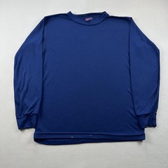 Vintage Patagonia Capilene Shirt Mens Small Blue Thermal Base Layer Made USA 90s