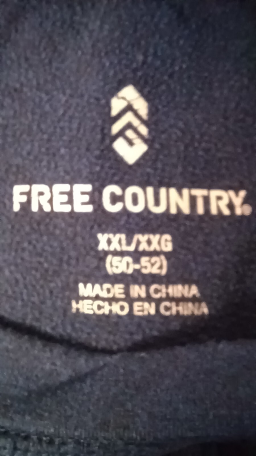 Free Country Men's Shirt Micro- Tech Long Sleeve Blue Size XXL (50-52) EUC gallery