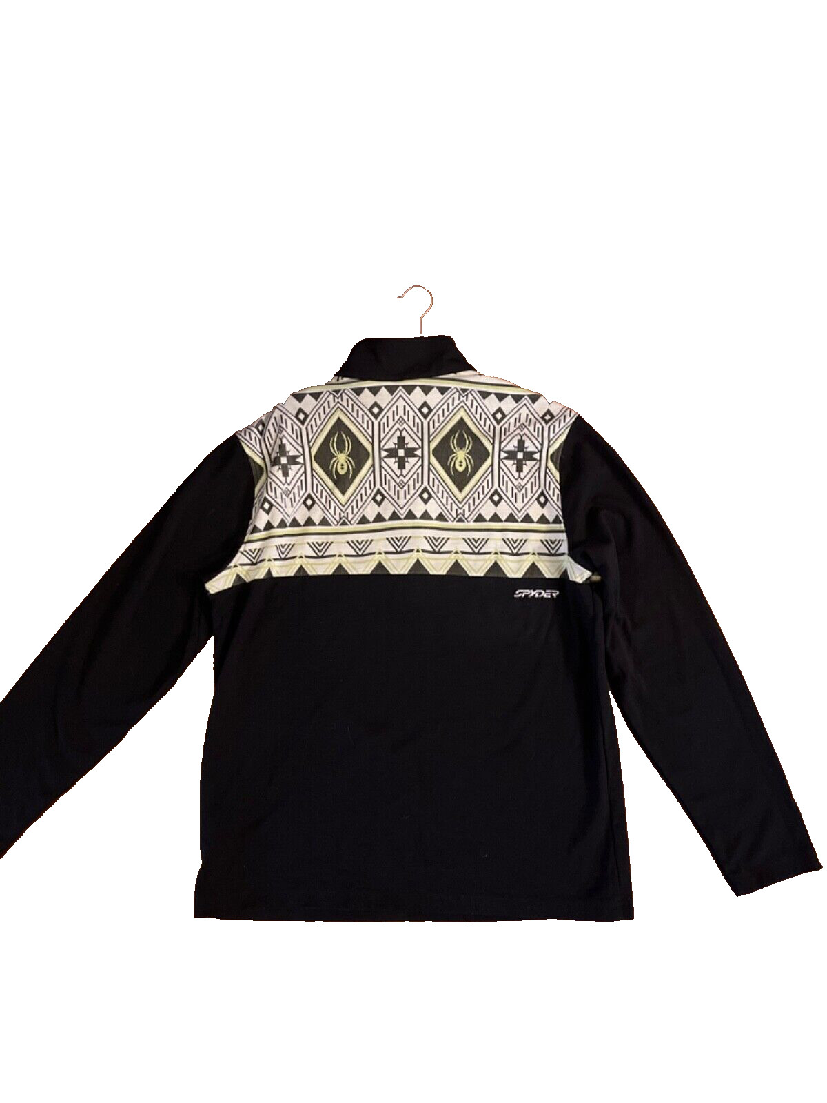 Spyder throwback thermastretch midlayer top mens xl mens gallery