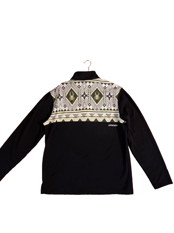 Spyder throwback thermastretch midlayer top mens xl mens gallery