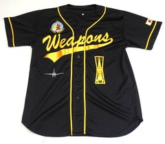 Weapons Jersey Mens M Black 14th Fighter Squadron Baseball Schmidt 07 Air Force