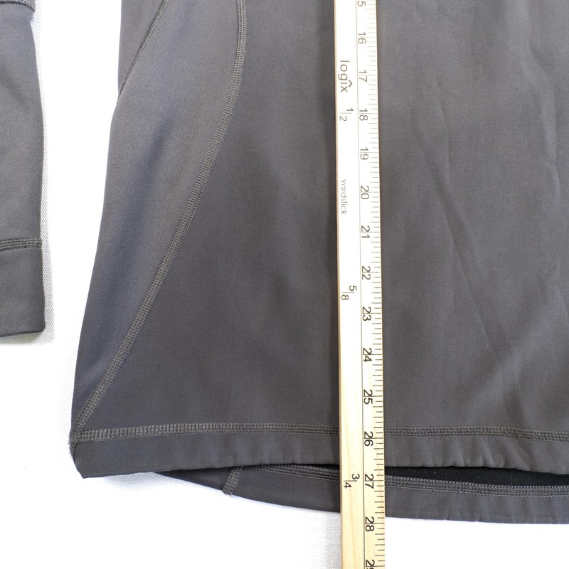 The North Face Mens Medium Gray Quarter Zip Pullover Fleece Hiking gallery