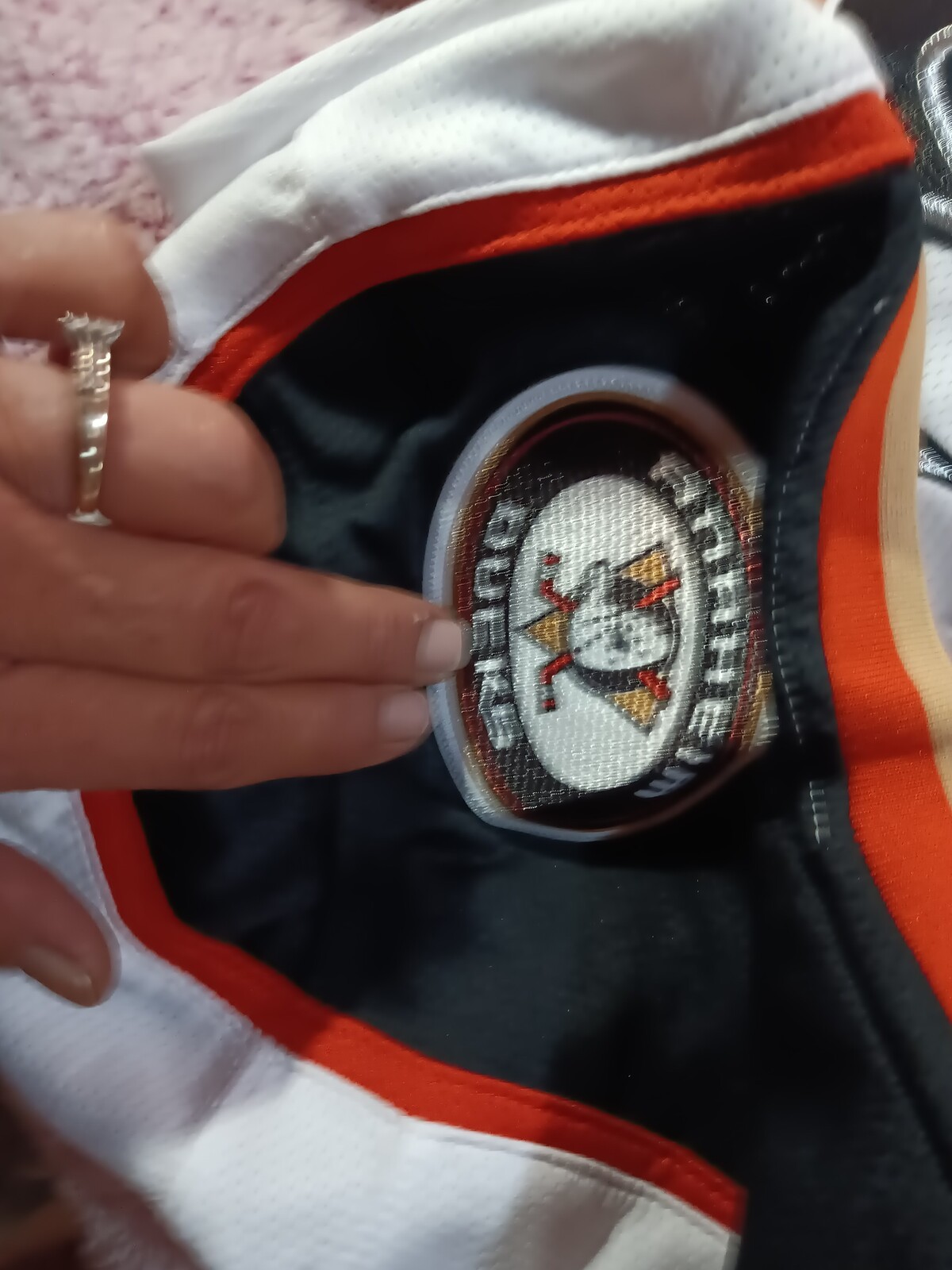 Fanatics Anaheim Ducks NHL Hockey Jersey Size S gallery