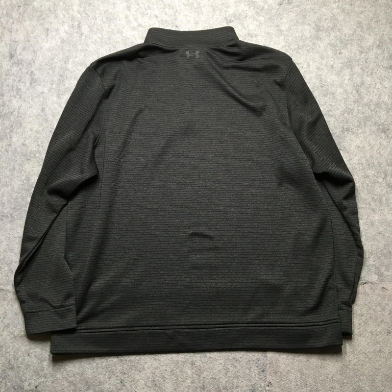 Under Armour Golf Pullover Mens 3XL Gray Storm 1/4 Zip Water Resistant Top gallery