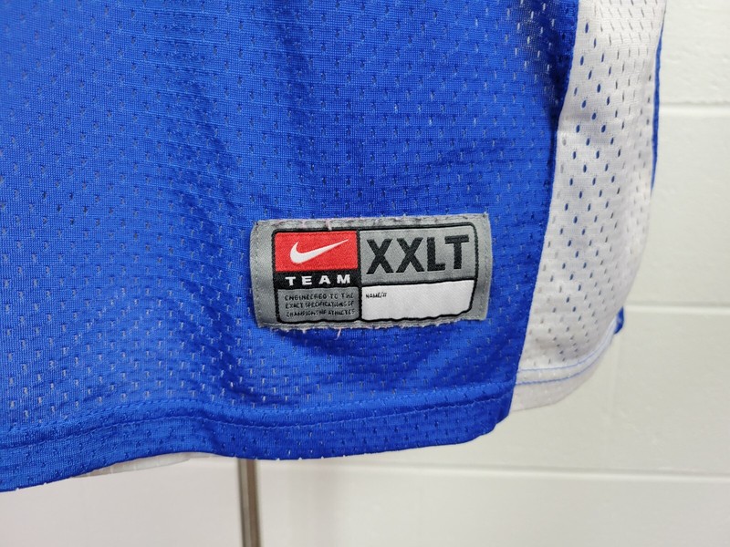 Nike Lebron James EYBL Reversible Basketball Jersey White Blue XXLT gallery