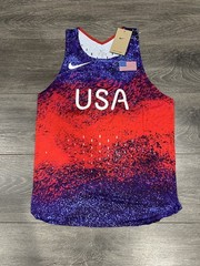 Team USA 2024 Olympics Nike Aeroswift Pro Elite Singlet Size S