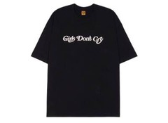 HUMAN MADE Girls Don’T Cry Graphic T-Shirt Tee Black White Size S-2XL Brand New