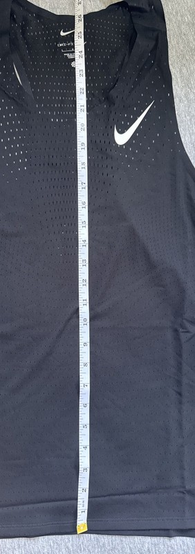 Men’s Nike AeroSwift Dri-FIT ADV Running Tank Top Black FN4231-010 L gallery