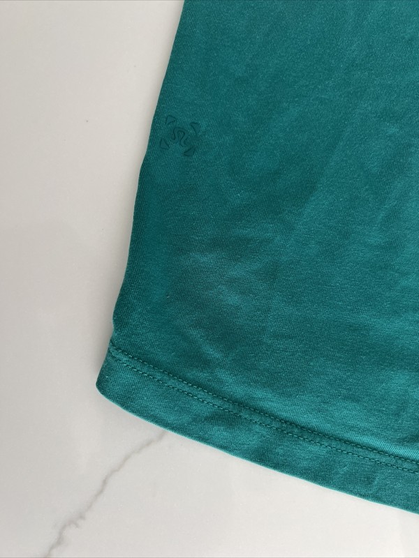 Lululemon Mens M 5 Year Basic Tee Shirt Short Sleeve Green Solid gallery