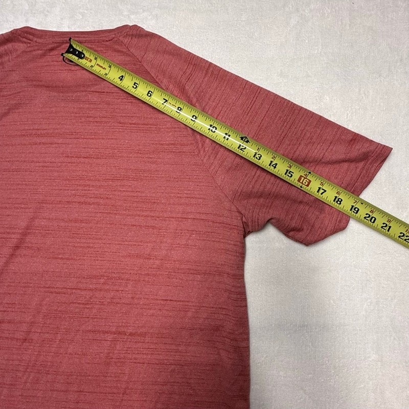 Men's Under Armour Red Short Sleeve Tee XLT with Black Logo gallery