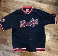 Brooklyn Xpress Baseball/Bask Jersey Black 1970 Front L 14-16 Hip Hop Men’s Med?