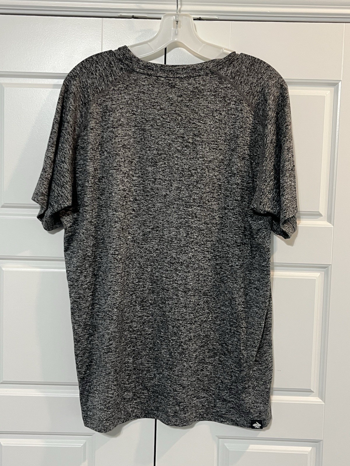 Rabbit HOKA One One T Shirt Heathered Gray Large Running Short Sleeve Crewneck gallery