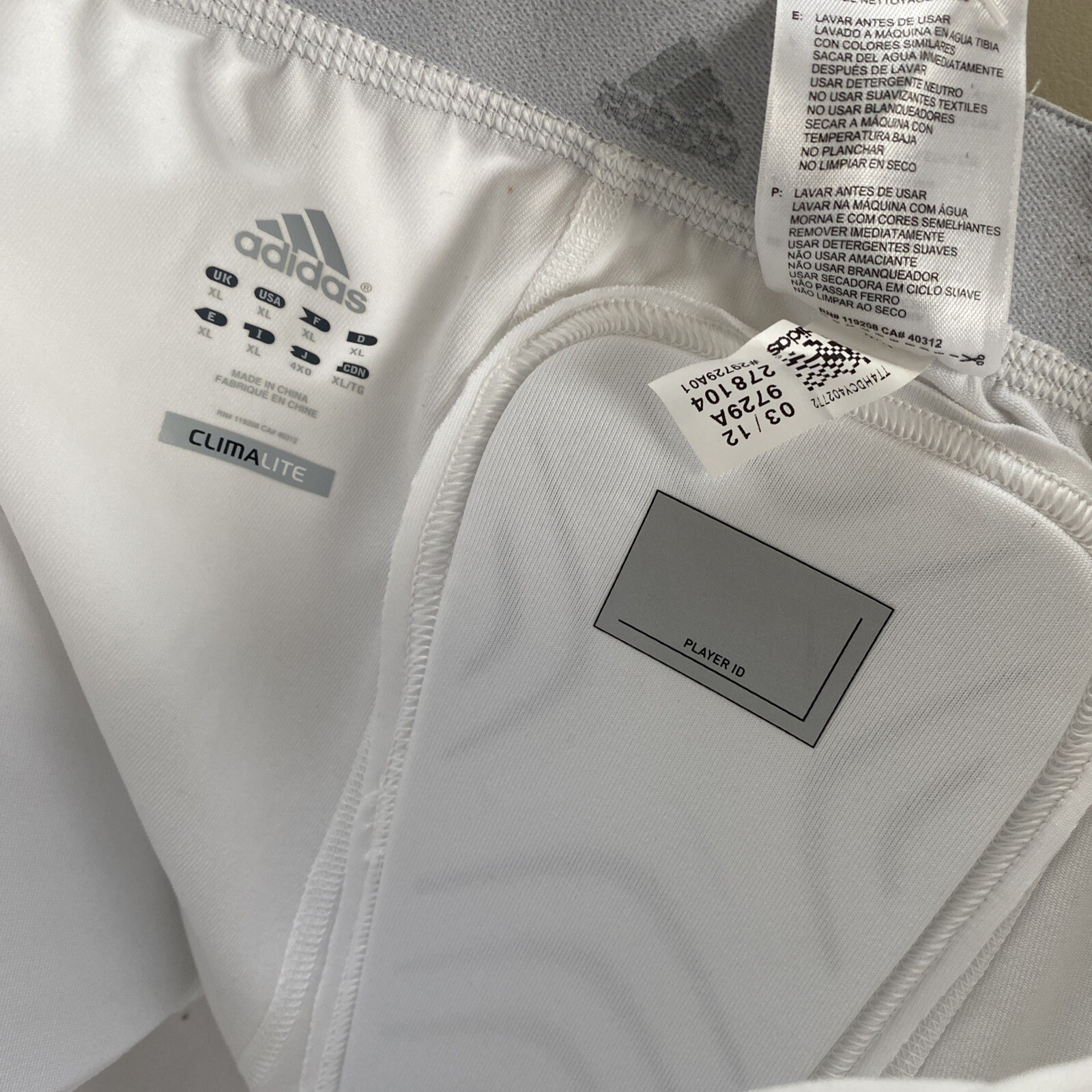 ADIDAS Moved Climalite TECH FIT Padded Basketball Shorts Sz XL $65 gallery