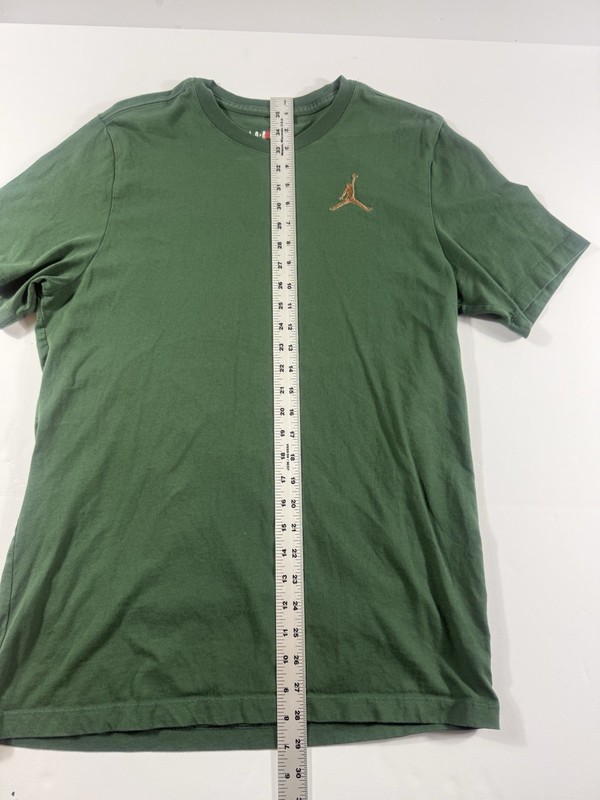 Nike Air Jordan Mens Jumpman T-Shirt Sz Large Embroidered Logo Green gallery