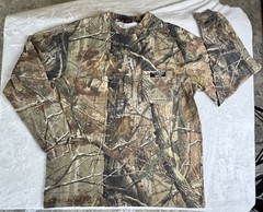 Vtg Realtree Pro Series Men’s Shirt Sz Large Camo Long Sleeve Outdoors Pullover