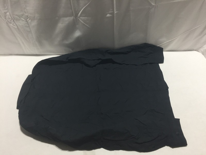 N48 NIKE Sportswear Tech Pack Woven Long Sleeve Top Black Mens Size Medium gallery