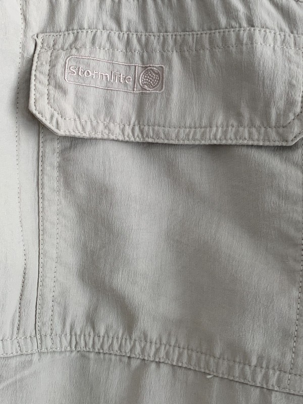 Stormlite Khaki Breathable Lightweight Walking- Hiking Shirt Size Small VGC gallery
