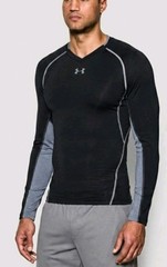 Under Armour Men’s ColdGear Long Sleeve Compression Shirt Pullover! Size S