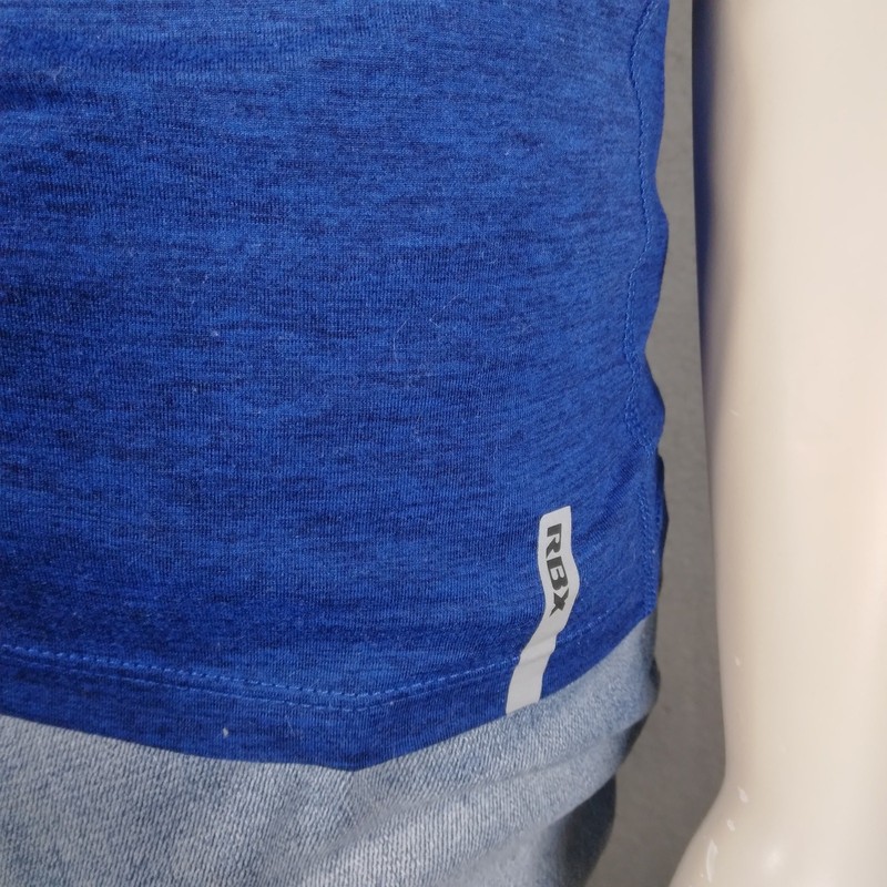 RBX X Train Performance tee size small blue short sleeve gallery