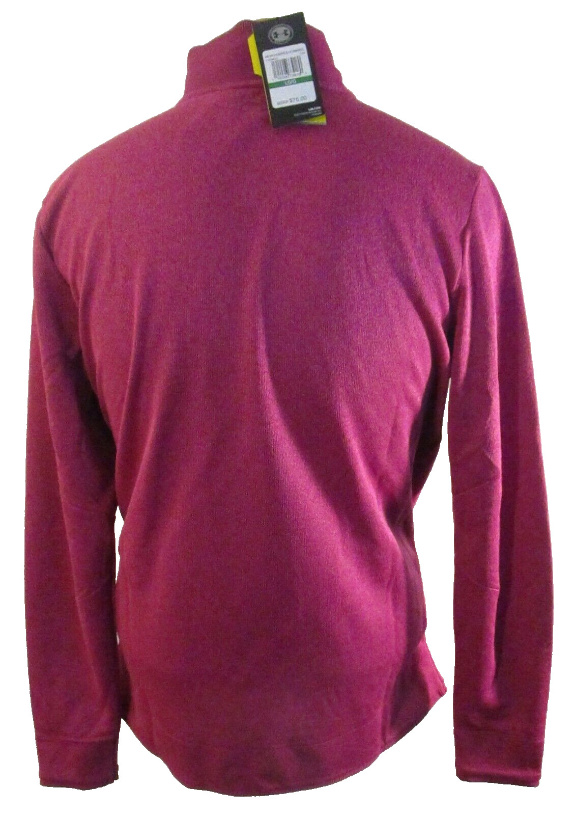 NWT Under Armour Mens UA Storm SweaterFleece Heather Snap Mock Sweater L $75 gallery