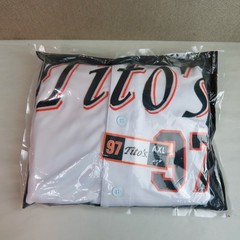 GARB ATHLETICS TITO’S VODKA XL JERSEY #97 BASEBALL GIANTS COLORS NEW SEALED