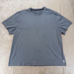 Zelos Performance T-Shirt Mens XXL Gray Good Short Sleeve Stretch Activewear