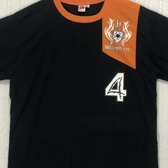 Semper Fit Champions Hansen #4 Soccer Jersey Black Orange Mens Large Shirt