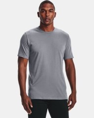 Under Armour Short Sleeve Shirt Men’s S M L Gray 1360693 T-Shirt Cotton/Poly