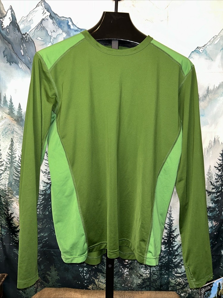 Mountain Hardwear Men’s Size Large Long Sleeve Shirt Green