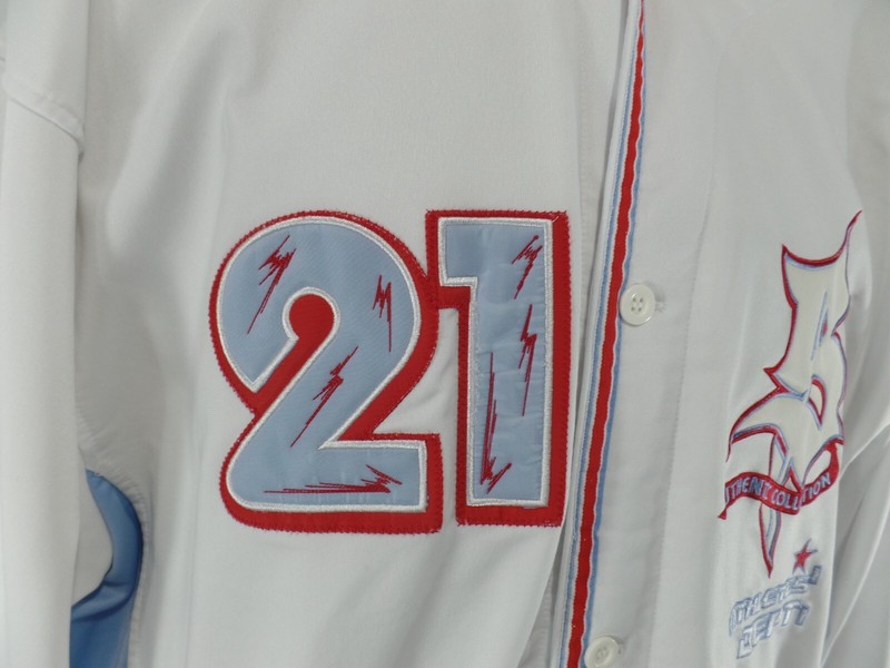 Rare Vintage Y2K South Pole MLB Style Baseball Jersey 2XL Multicolor XXL gallery