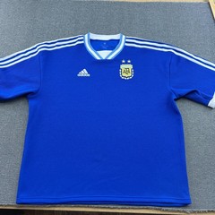 Argentina Icon 2022 2023 Football Jersey Mens Small Oversized Blue Adidas