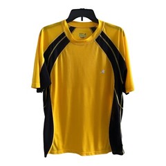 Eastern Mountain Sports Mens XL Short Sleeve Tech Wick Shirt Polyester Stay Cool