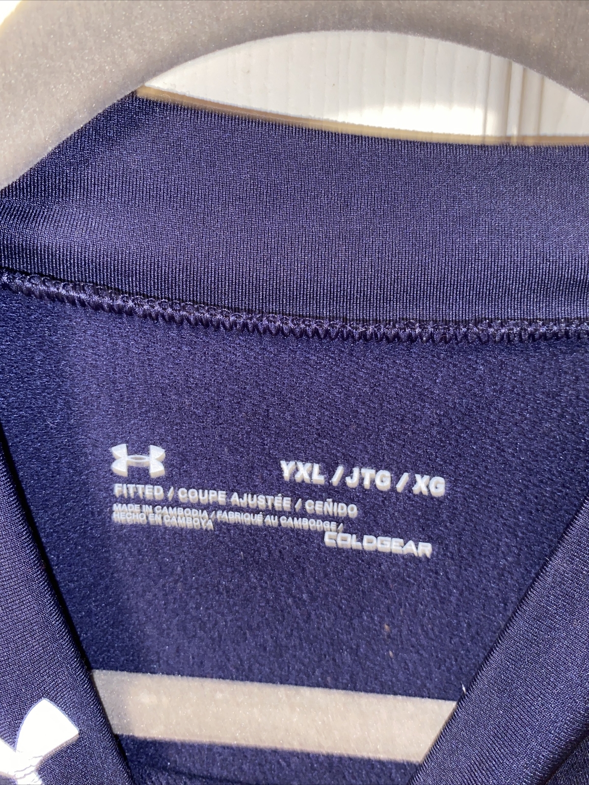 mens YXL under armour cold gear shirt gallery