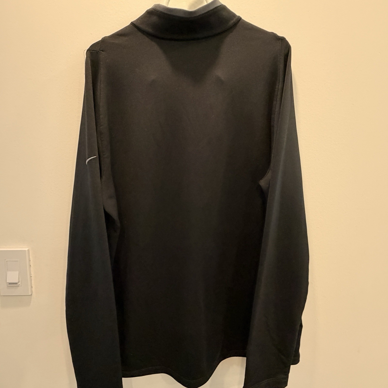 Nike Snap On Long Sleeve Quarter Zip Active Men Large Pullover gallery