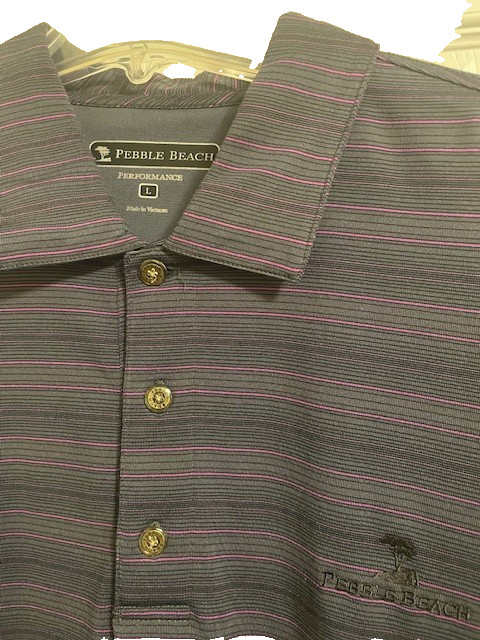 Pebble Beach Golf shirt Size L gallery