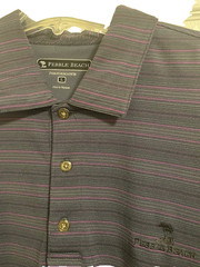 Pebble Beach Golf shirt Size L